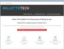 Tablet Screenshot of millettetech.com